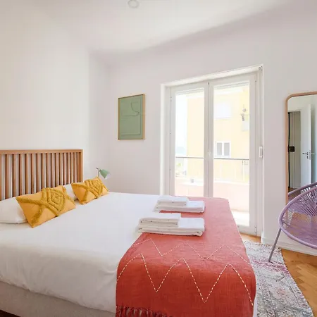 Belem River View W Amazing Balcony, By Timecooler Apartment Lissabon